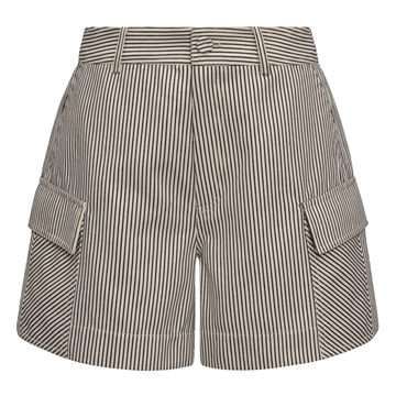 GOSSIA KesaGO Shorts G1948 Off-white-Black Stripes 〖 PRE-ORDRE〗KOMMER I MAJ